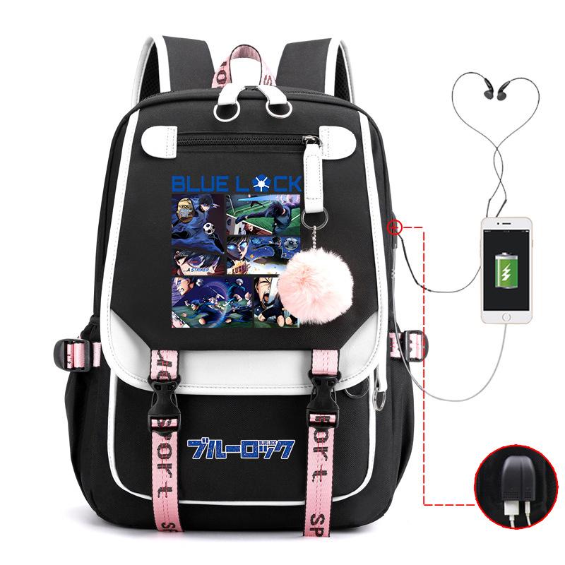 Blue Prison Anime Peripheral Ridge Backpack Seijiro Fashion Student School Bag Large Capacity