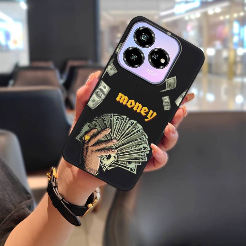 Phone Pouch Silicone Phone Case For ZTE Blade V60 Design/Axon 60 Lite Anti-dust Cartoon Dirt-resistant Anti-knock TPU