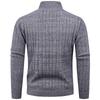 Sweater Men's Autumn and Winter New Style Men's Fashion Trend Semi-zipper Sweater Men's Knitted Sweater