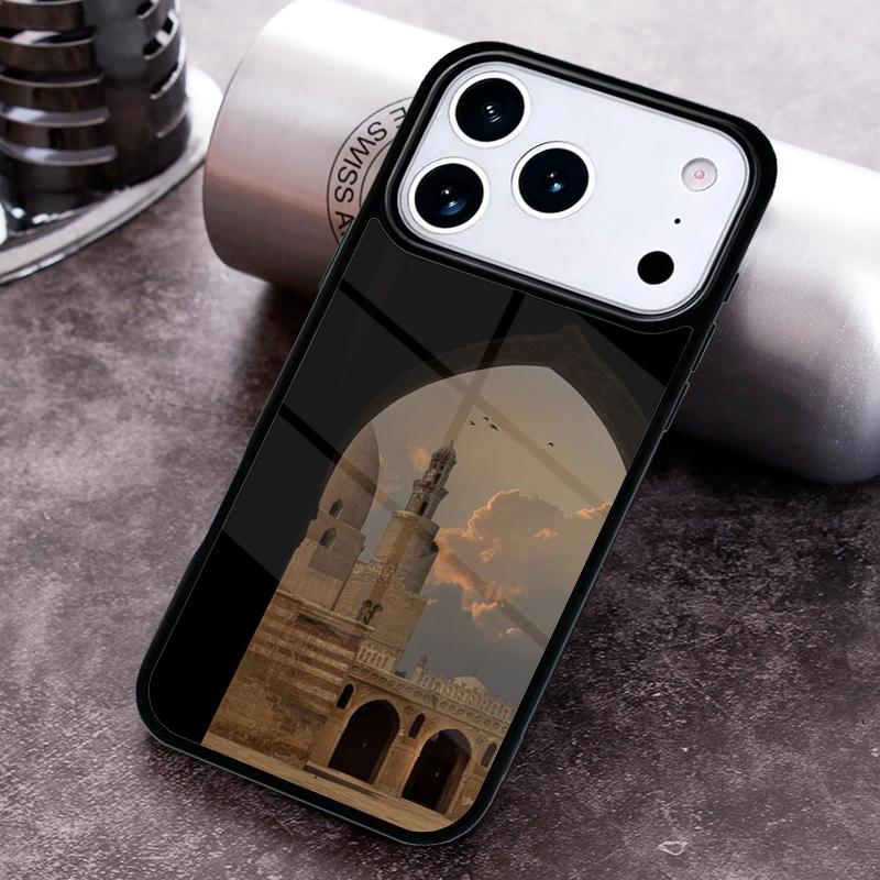 Arabic Quran Islamic Muslim Sceneary Phone Case For iPhone 17 16 15 14 13 12 11 Pro Max Plus 17Air Soft Silicone Cover