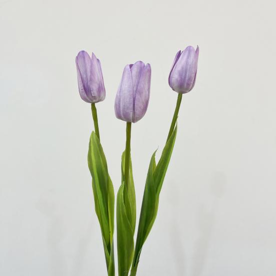 1/5 Pezzi Tulipani Simulati Realistici Colori Vivaci Filo di Ferro Plastica Petali Multistrato Fiori Finti Decorazione Casa Giardino