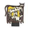 Good-Pocket Travel Games For Car Road Airplane Activities Birthday Games Creative Wooden Cat Puzzle Game