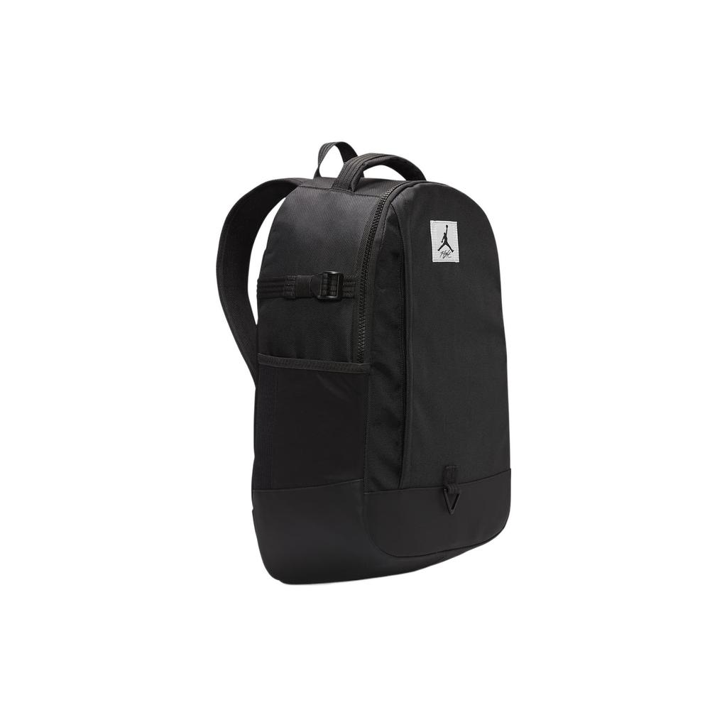 Jordan Flight Control Logo Print Large Capacity Polyester Backpack Unisex Backpack Black MA0599-023