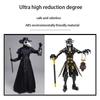 Halloween Crow Long Mouth Medieval Steampunk Style Plague Doctor Mech Model Building Blocks Toy Handpiece