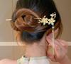 [MiaoMiao] Kanzashi (Japanese hair ornament) - Single piece - for Japanese clothing, kimono, formal kimono, yukata, etc. - Metal, antique style,