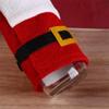Santa Clause Wine Bottle Decorative Case Cloth Snowman Red Wine Protective Case Festive Wine Bottle Accessories Christmas Decor