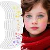 Christmas Simulation Makeup Face Sticker Waterproof Freckle Tattoo Sticker Explosive Flash Laser Children'S Makeup Party