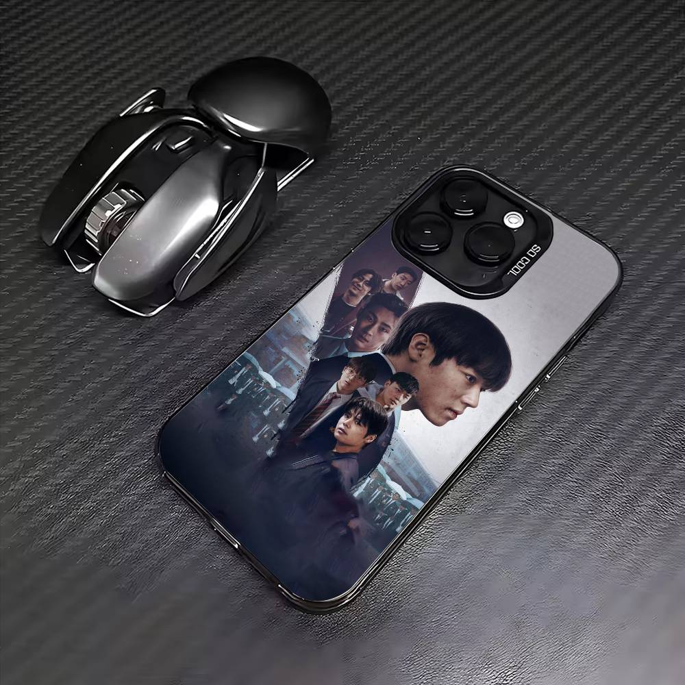 

W-Слабый герой класс обои Чехол для телефона Для iPhone17,16,15,14,13,12,11 Plus,Pro Max Цветной Посеребренный Внутренняя крышка iPhone16plus