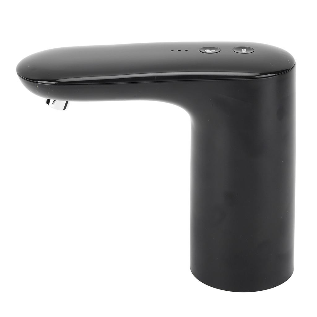 Electric Water Bottle Pump Portable Cordless Automatic Water Dispenser for Home Camping Black