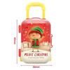 30PCS Doll Travel Suitcase Mini Size Carry-on Trolley Case Simulation Luggage Doll Accessories Christmas Candy Box Plastic