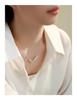 Sweet Pearl Heart Clavicle Necklace for Women – Versatile, Fashionable, and Trendy Layering Accessory