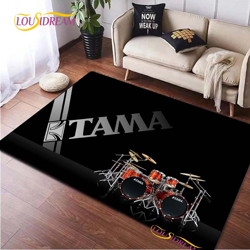 Drums Brand Carpet for Living Room Bedroom Rugs Kitchen Kids Door Unslip Floor Mats Birthday gift photography props Alfombra Rug