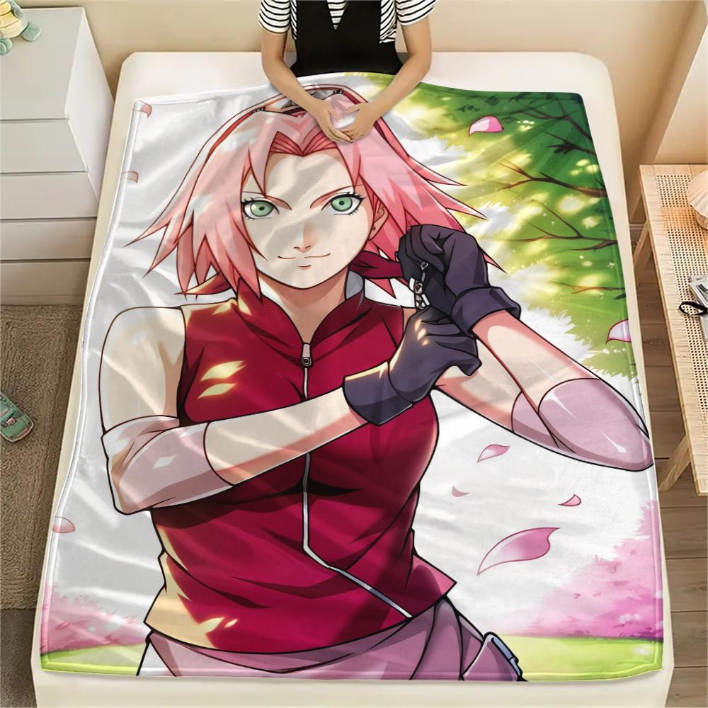 

Naruto Haruno Sakura Anime Blanket, Cozy Throw for Bedroom, Ideal Gift for Sakura Lovers.chl 75x90cm
