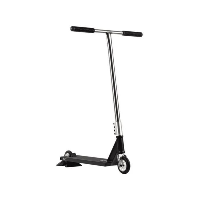 Trottinette Freestyle - PREY - Justice L - Noir/Brut - Aluminium 6061-T6 - 4,52 kg