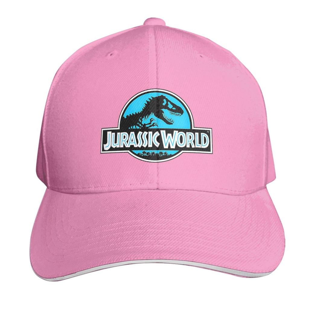 Jurassic World Rebirth Logo Dinozaury Film Czapka z Daszkiem Moda Codzienna Czapki Baseballowe Regulowany Kapelusz Hip Hop Lato Unisex Czapki Baseballowe