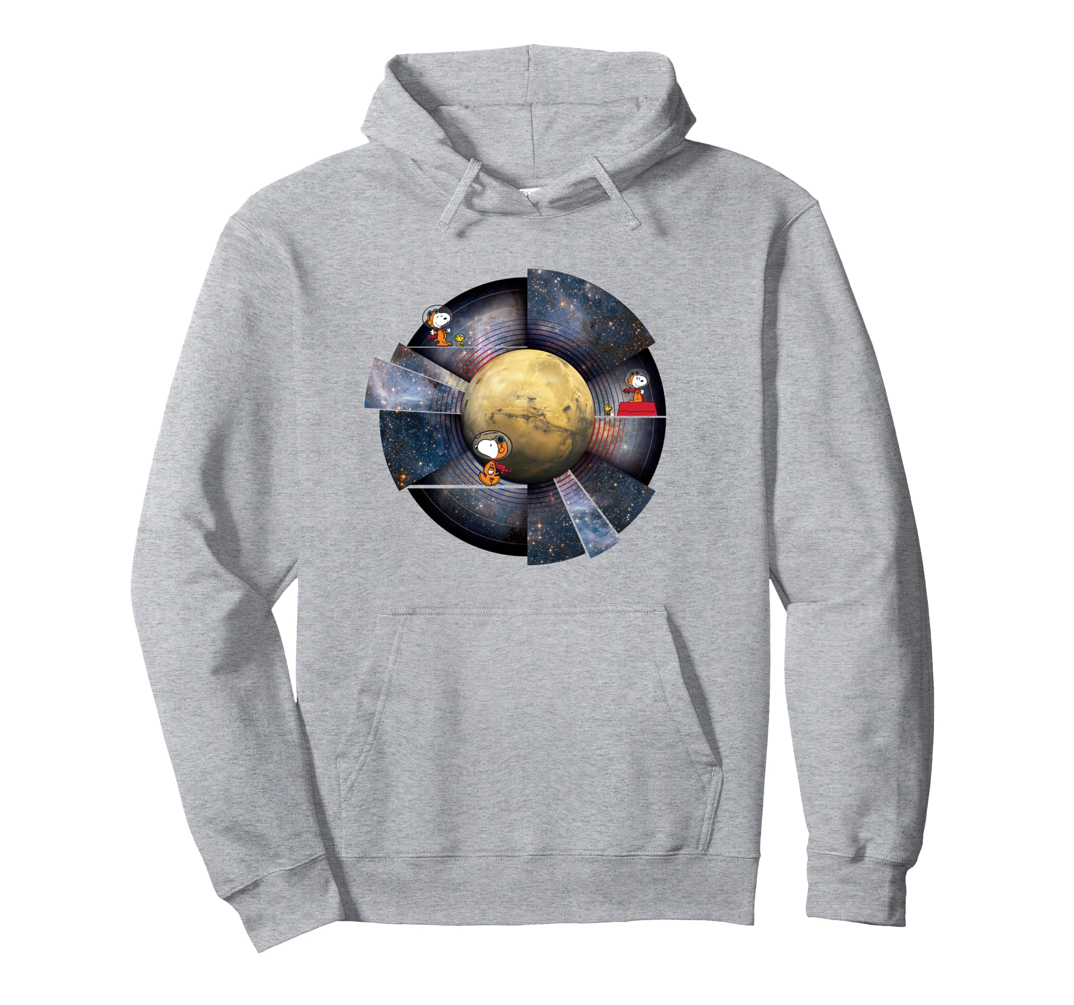 

Peanuts Snoopy Woodstock Space Montage Hoodie