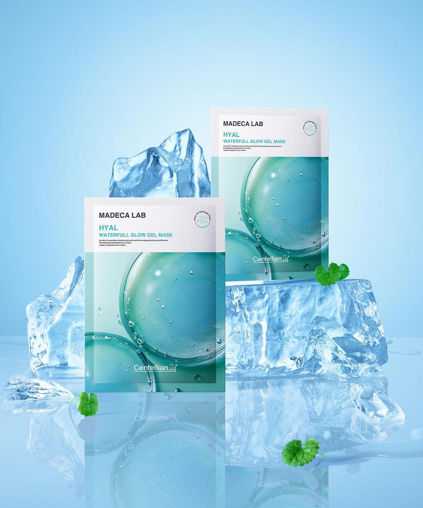 Madeca Lab Hyal Waterful Glow Gel Mask (5 Sheets)