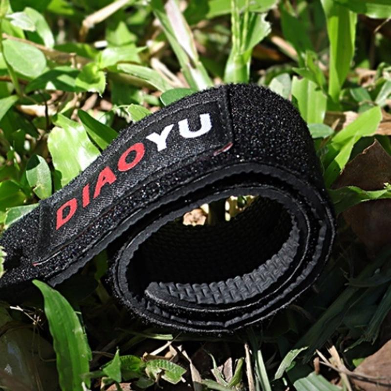 1/2Pcs Fishing Rod Tie Elastic Rod Holder Strap Outdoor Fishing Rod Belt Strap Elastic Fishing Tackle Tie Enduring