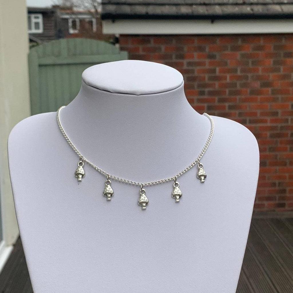 2022 Silver Mushroom Necklace - New Fashion Design