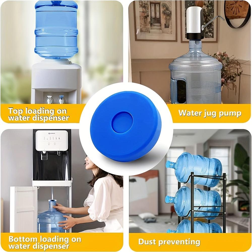 3pcs Barreled Water Bottle Lids Silicone Water Jug Lids Leak Proof Sealing Covers Replacement Cover Drinking Water Bucket Cap