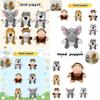 Jungle Animal Hand Puppets Lion Tiger Deer Monkey Plush Toys For Kids