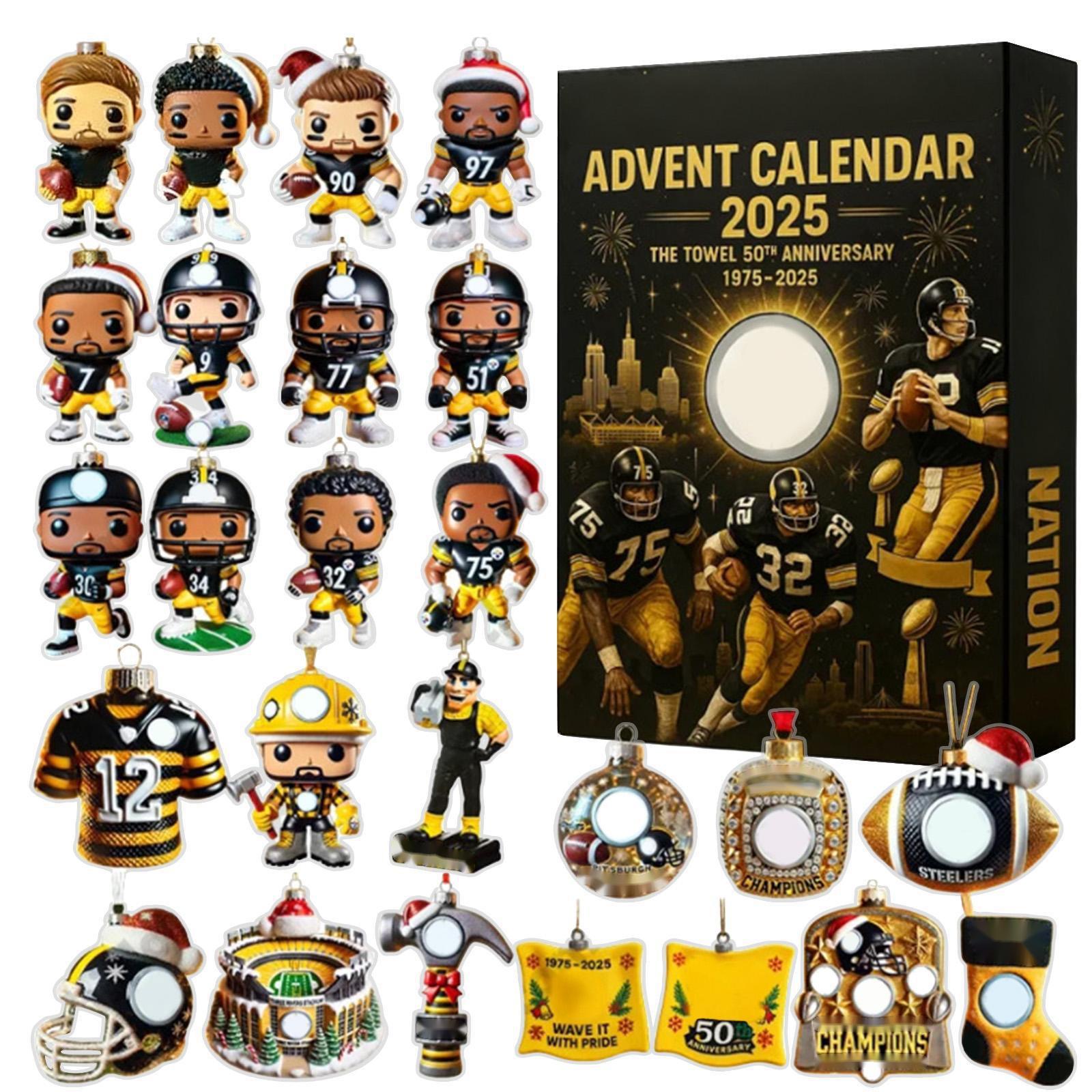 

Advent Calendar , Advent Calendar , Boys Advent Sports Calendar , 24 Day Acrylic Countdown Calendar , Advent Calendar One Size