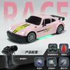 Rc Mini Remote Control Racing 2.4G 4Wd High Speed Drift Car Full Scale Throttle Pink Car Model