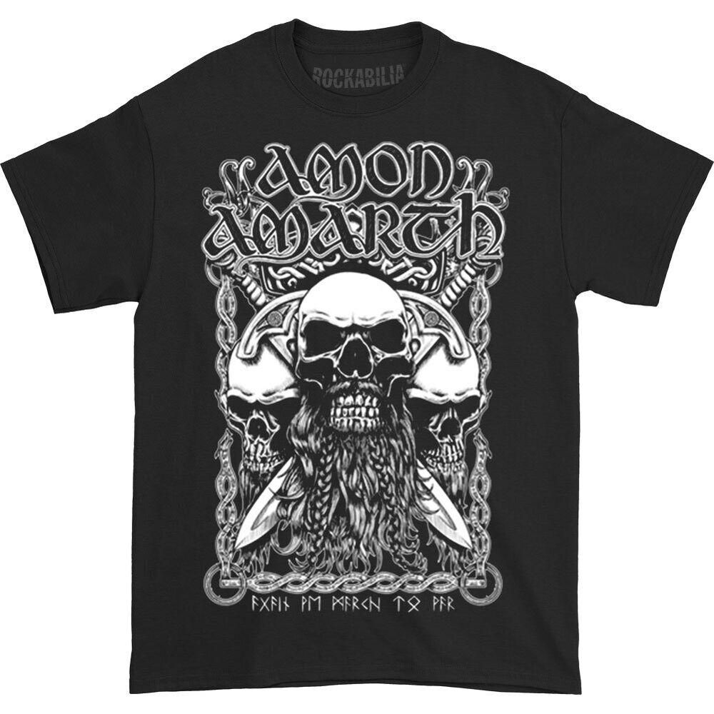 

Черная футболка унисекс Amon Amarth Bearded Skull S