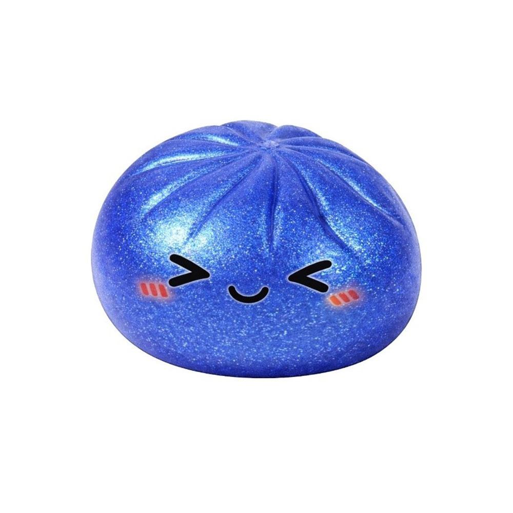 Nuovo Giocattolo Squishy Palline di Riso Scintillanti Bassa Resilienza Morbido Panino al Vapore Ripieno Squishy Pizzicabile Le Giocattolo Squishy Fidget Strumento di Rilassamento
