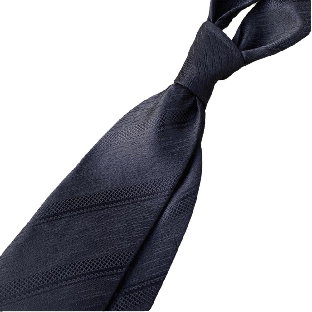Floral Men Necktie Solid Color Retro Cravat Simple Black Necktie  Boys
