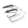 Car Outside Door Handle Set 80640‑CA012 ABS Silver Replacement for  Rogue Murano 80640‑CA012 Car Door Handles