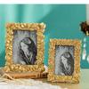 6/7 Inch Gold Plated Photo Frame High Quality Pictures Frames Figures Portrait Framed Art Modern Decor Wedding Anniversary Gifts