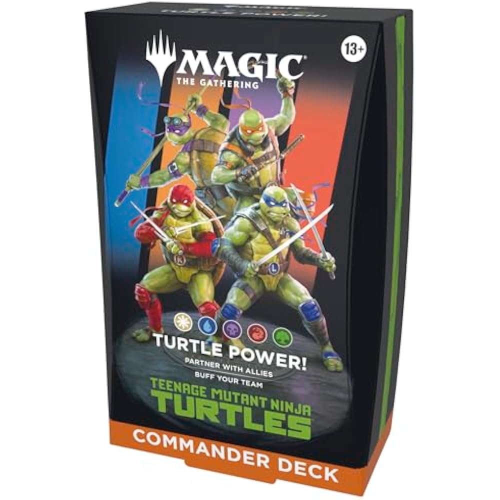 MAGIC: THE GATHERING | Mutant Turtles Commander Deck English MTG Treca Wizards of the Coast TMT D...