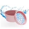 Bol pentru Baie de Gheață Facială pentru Scufundare Facială, Bol Pliabil cu Gheață pentru Față, Chiuvetă Facială pentru Spălarea Feței, Instrument pentru Îngrijirea Pielii Faciale pentru Acasă, Călătorie