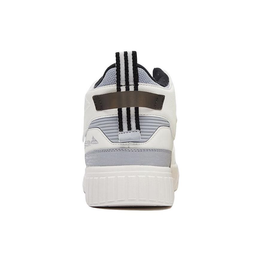 Erke Conquer Comfortable Casual High-Top Sneakers Men sneakers White Gray 51122321450-001