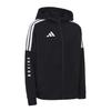 Adidas Boxing 3-Stripes Classic Retro Straight Leg Pants And Hooded Jacket Two-Piece Casual Sports Set Unisex Sportswear CLTR02JBX+TR411TK