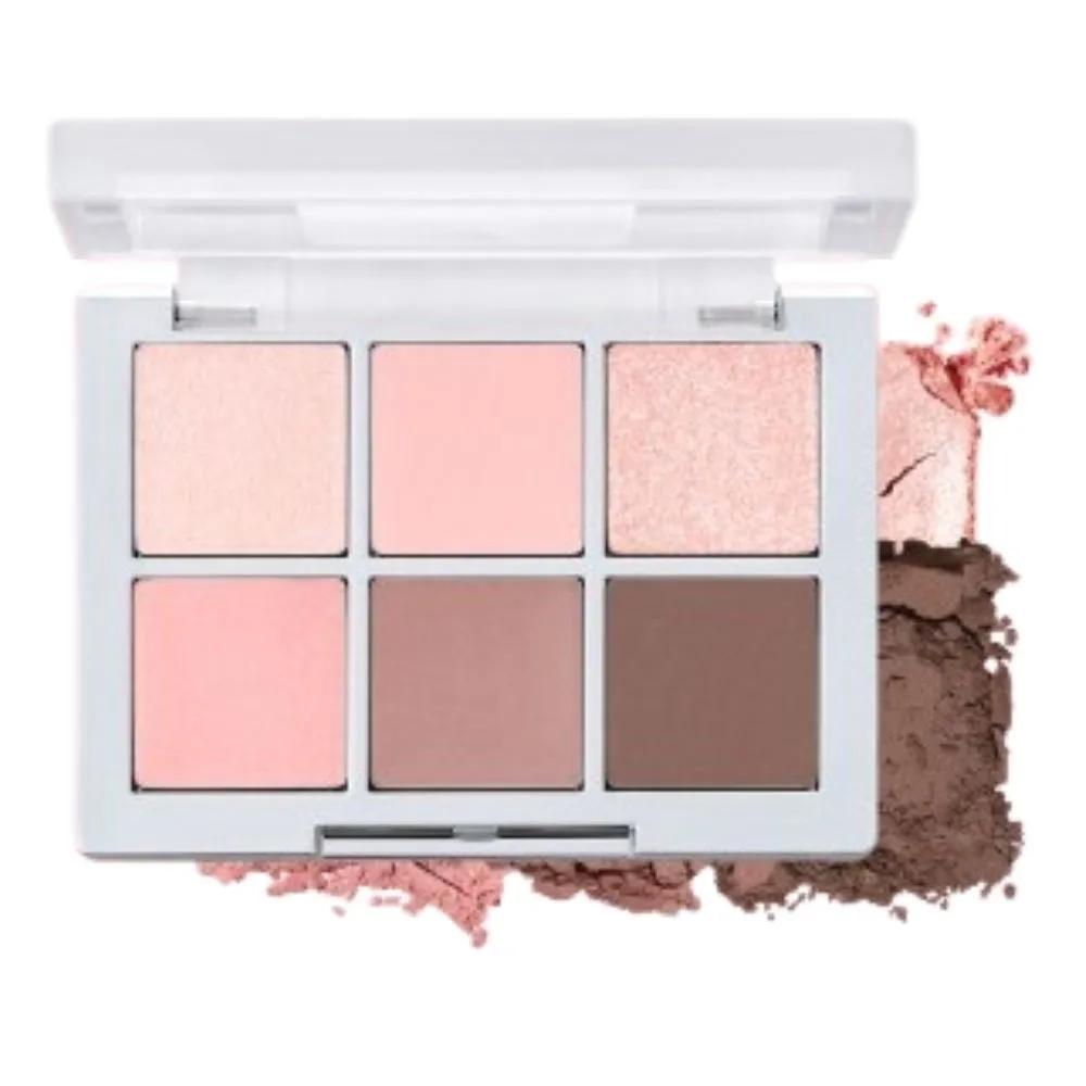 Палетка 2aN 02 Fairy Better Me Тени для век Cool Свотчи