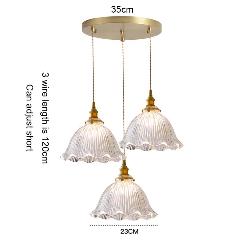 Home Decor Vintage Glass Pendant Lights For Kitchen Island Interior Antique Hanging Ceiling Lamps Nordic Suspensions Luminaire