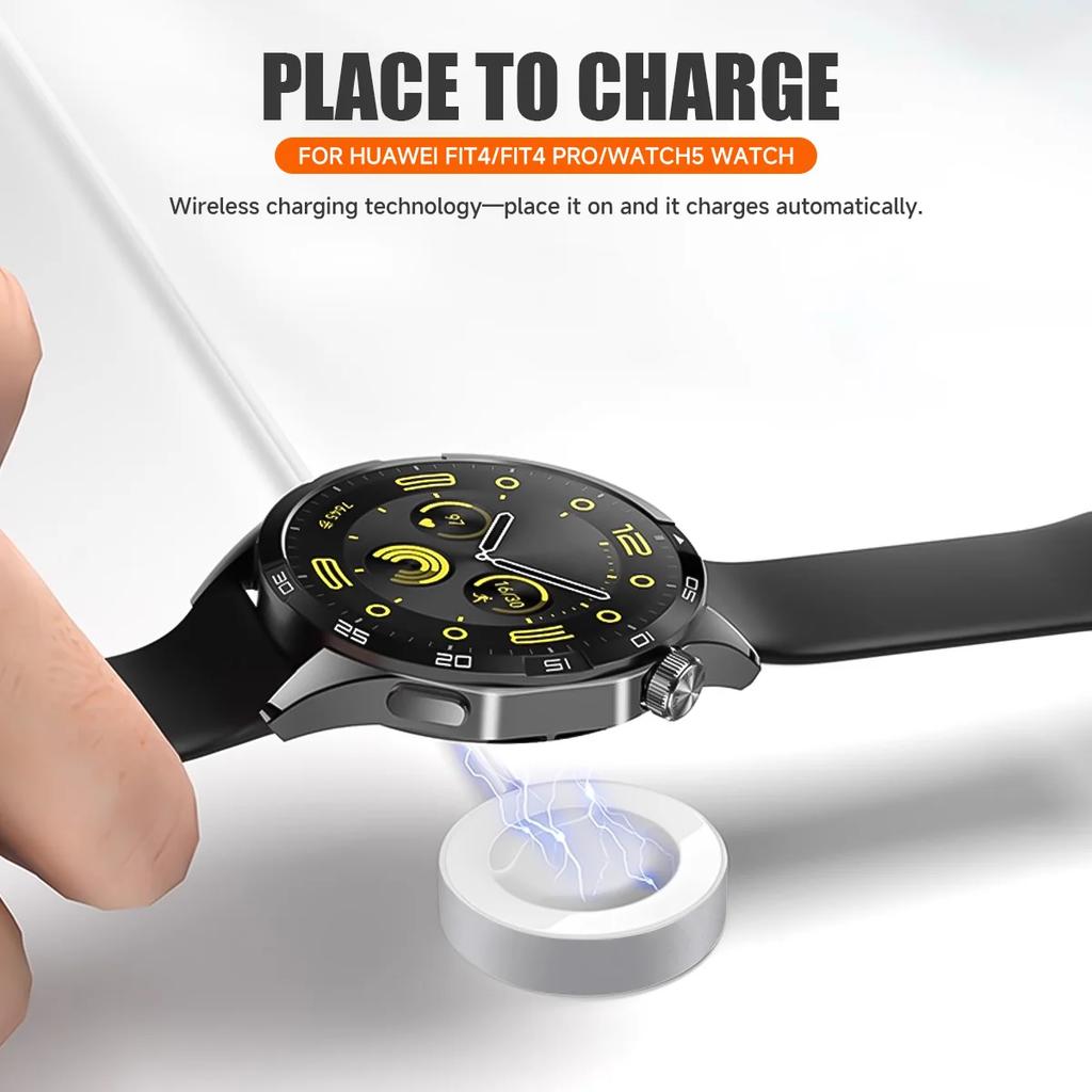 Cargador de Base de Metal para Huawei Watch Fit 4 Pro/ GT 5 Pro/ Gt 4/ GT3 Pro/ GT Runner/ Ultimate Base de Carga para Huawei Watch 5/ D2
