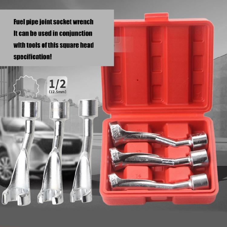 Convenient L Style Flare Nut Socket Tool Set L Shape Wrenches For Diesels Engine Maintenance And Sensors Adjustments