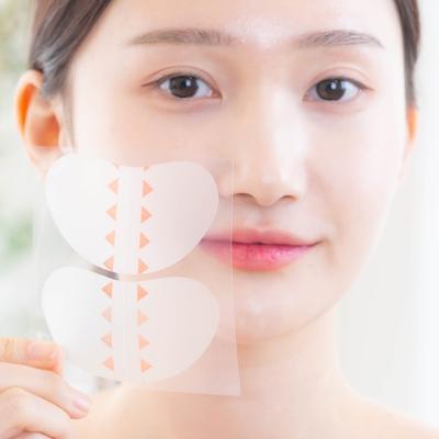 X-Patch Nude Skin Sun Shield Vita forte adhérence UV protection UV patch solaire transparent nez + joues ensemble, 1 pièce