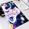 Re Zero Rem Emilia Mousepad Speed Keyboard Gaming Accessories Manga Mouse Pad Gamer Rubber Mat Anime Rug Full Gamer Pc Csgo Mice
