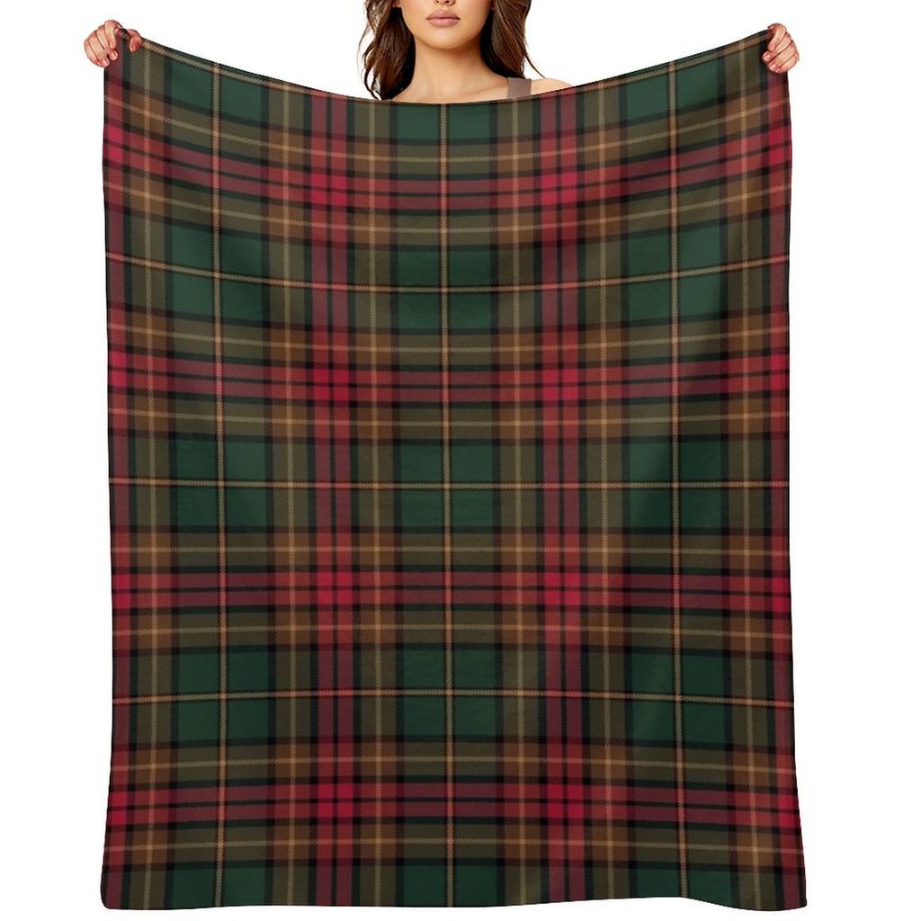 County Cavan Irish Tartan Throw Blanket Comforter Decorative Beds Decorative Sofas sofa bed Blankets