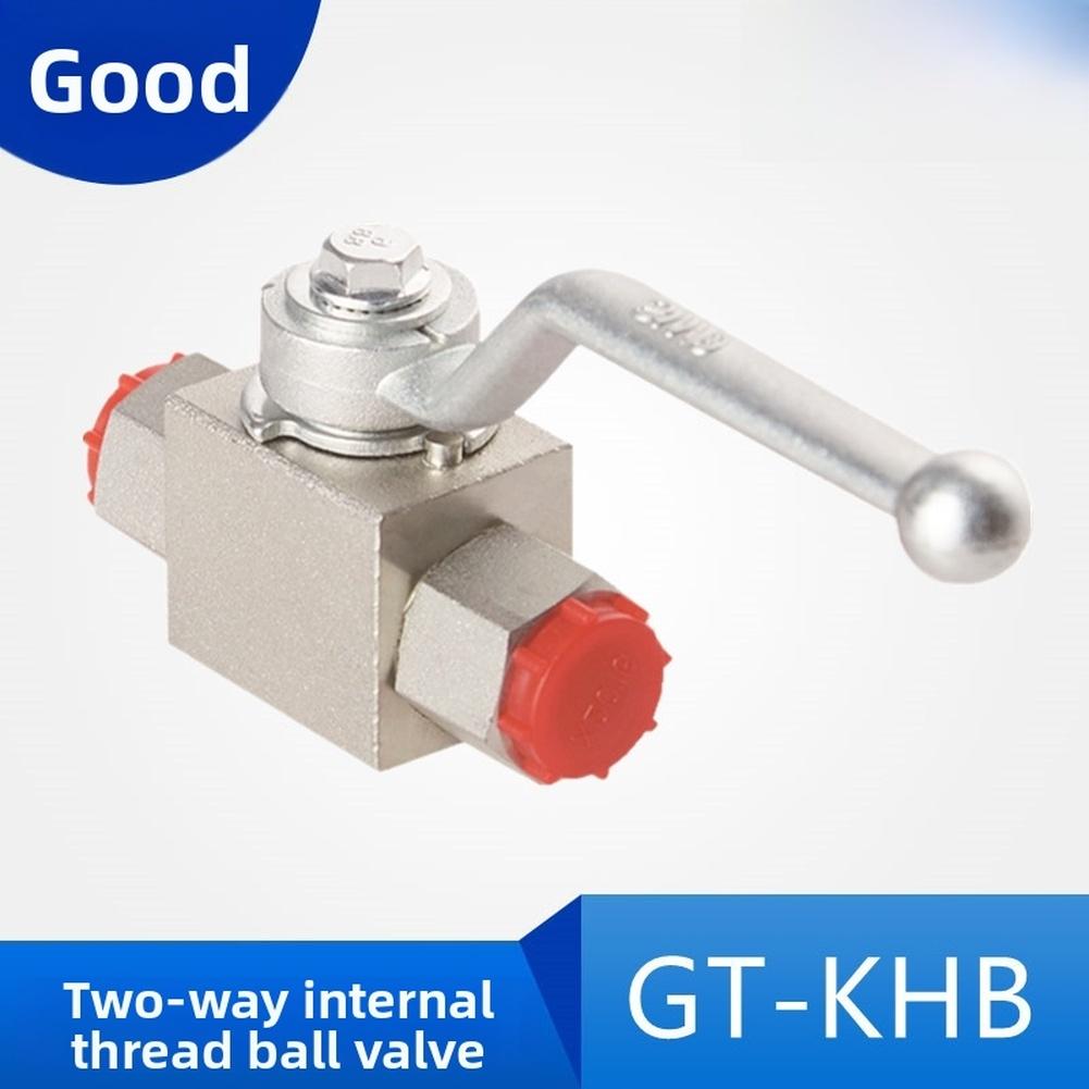 

1pc Hydraulic Ball Valve G1 Manual Hydraulic Carbon Steel High Pressure Ball Valve 2 Way Shut-Off Valve 31.5MPa High Pressure China Mainland