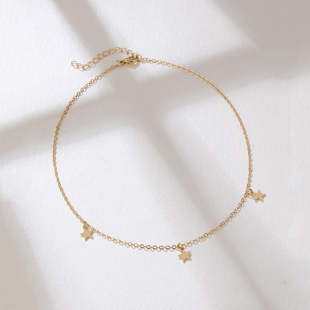 Stylish Star Pendant Necklace For Women With Chic All-match Design For Trendy Fashion