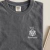 Comfort Colors® Embroidered DnD T-Shirt, Well Nevermind Funny RPG Tee