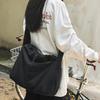 Cloth bag women's canvas bag women's shoulder student literary Korea simple and versatile large-capacity messenger bag