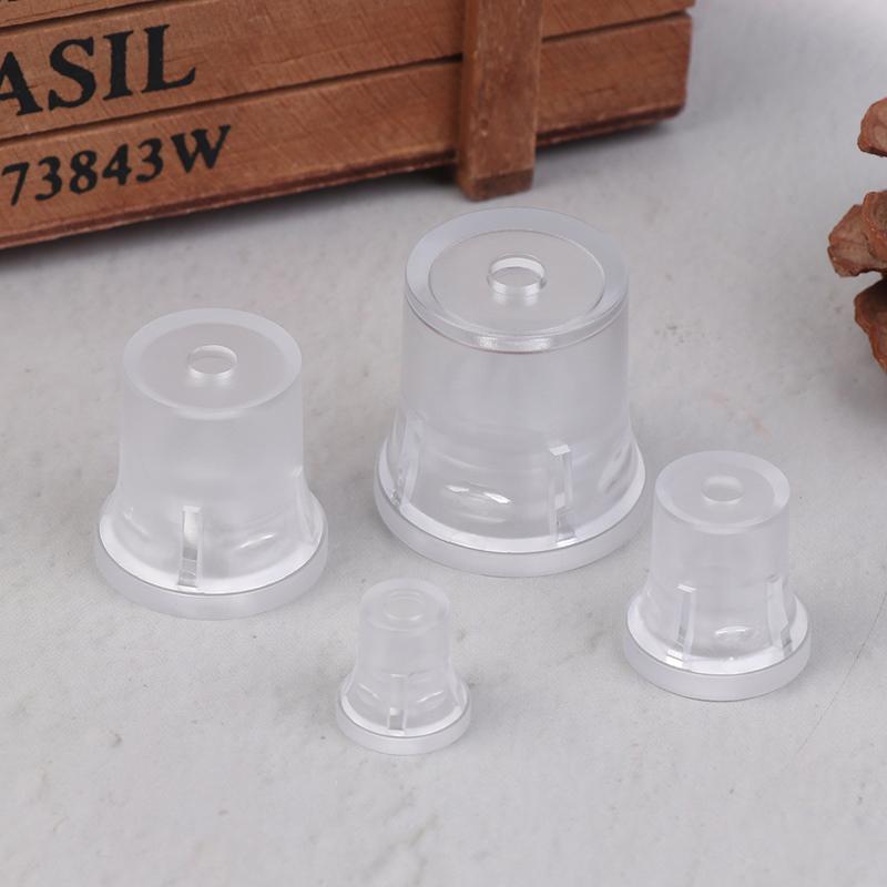2Pcs Pc Translucent Advertising Nail Glass Nail Bracket Invisible Plastic Screw Frosted Screw For Glass Nail Advertising