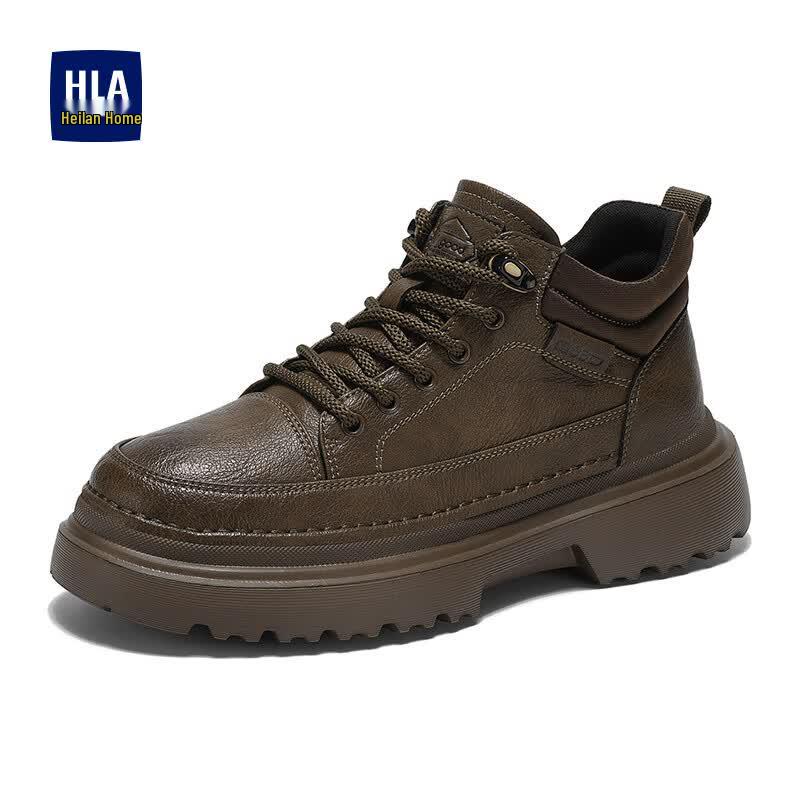 HLA Men's Retro High-Top Work Boots