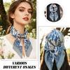 Soft Square Scarf For Women 70cmx70cm Neckerchief Lightweight Head Wrap Neck Bandana Decorative Bag Strap Accessory